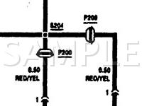 1997 GEO Metro  1.0 L3 GAS Wiring Diagram