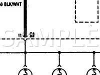 1997 GEO Metro LSI 1.3 L4 GAS Wiring Diagram