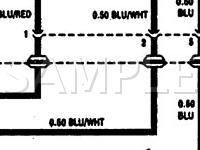 1997 GEO Metro LSI 1.3 L4 GAS Wiring Diagram