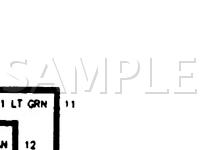 1997 Chevrolet P30 VAN  4.3 V6 GAS Wiring Diagram