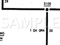 1997 Chevrolet P30 VAN  5.7 V8 GAS Wiring Diagram