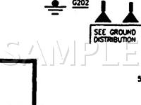 1997 Oldsmobile Aurora  4.0 V8 GAS Wiring Diagram