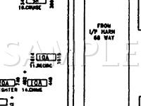 1997 Saturn SC Series  1.9 L4 GAS Wiring Diagram