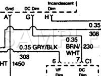 1997 Oldsmobile Silhouette  3.4 V6 GAS Wiring Diagram