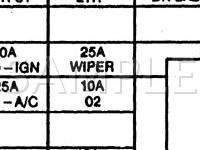 1997 Oldsmobile Achieva SC 3.1 V6 GAS Wiring Diagram