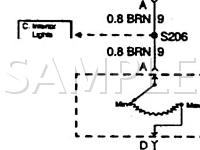 1997 Chevrolet S10 Pickup  4.3 V6 GAS Wiring Diagram