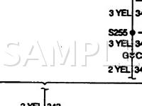 1997 GMC Jimmy  4.3 V6 GAS Wiring Diagram