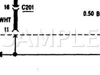 1997 GEO Tracker  1.6 L4 GAS Wiring Diagram