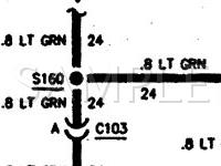 1998 GMC K2500 Suburban  6.5 V8 DIESEL Wiring Diagram
