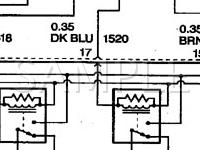 1998 Chevrolet Corvette  5.7 V8 GAS Wiring Diagram