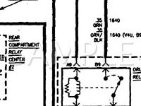 1998 Cadillac Concours  4.6 V8 GAS Wiring Diagram