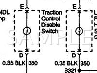 1998 Cadillac Seville STS 4.6 V8 GAS Wiring Diagram