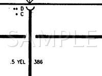1998 Cadillac Deville  4.6 V8 GAS Wiring Diagram