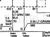 1998 GMC G35/G3500 VAN  5.7 V8 GAS Wiring Diagram