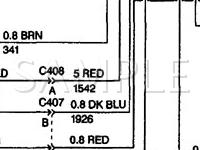 1998 Chevrolet G3500 VAN  6.5 V8 DIESEL Wiring Diagram