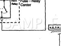 1998 Chevrolet G2500 VAN  5.0 V8 GAS Wiring Diagram