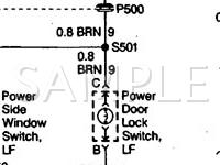 1998 Chevrolet G3500 VAN  5.7 V8 GAS Wiring Diagram