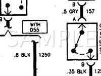 1998 Oldsmobile Delta 88 Royale 3.8 V6 GAS Wiring Diagram
