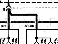 1998 Oldsmobile LSS  3.8 V6 GAS Wiring Diagram