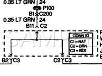 1998 Chevrolet Malibu LS 3.1 V6 GAS Wiring Diagram