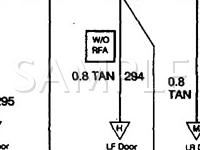 1998 Oldsmobile Cutlass  3.1 V6 GAS Wiring Diagram