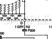 1998 Chevrolet Malibu  3.1 V6 GAS Wiring Diagram