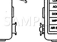 1998 Chevrolet Metro  1.0 L3 GAS Wiring Diagram