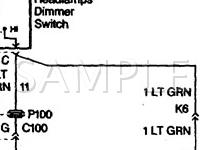 1998 Chevrolet P30 VAN  4.3 V6 GAS Wiring Diagram