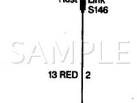 1998 GMC P35/P3500 VAN  4.3 V6 GAS Wiring Diagram
