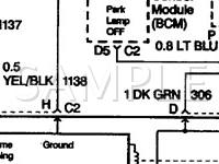 1998 Pontiac Grand Prix SE 3.1 V6 GAS Wiring Diagram