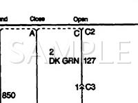 1998 Buick Century Limited 3.1 V6 GAS Wiring Diagram
