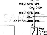 1998 Chevrolet Lumina  3.1 V6 GAS Wiring Diagram