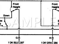 1998 Oldsmobile Silhouette  3.4 V6 GAS Wiring Diagram