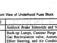1998 Oldsmobile Achieva  2.4 L4 GAS Wiring Diagram
