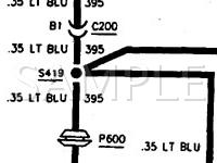 1998 Buick Skylark  2.4 L4 GAS Wiring Diagram