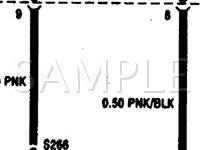 1998 Chevrolet Tracker  1.6 L4 GAS Wiring Diagram