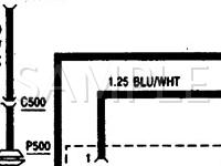 1998 Chevrolet Tracker  1.6 L4 GAS Wiring Diagram
