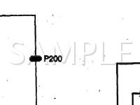1999 Oldsmobile Alero  2.4 L4 GAS Wiring Diagram