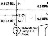 1999 GMC Safari  4.3 V6 GAS Wiring Diagram