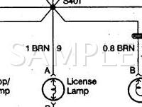 1999 GMC Safari  4.3 V6 GAS Wiring Diagram