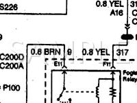 1999 Chevrolet Camaro SS 5.7 V8 GAS Wiring Diagram