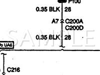 1999 Chevrolet Camaro Z28 5.7 V8 GAS Wiring Diagram