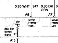 1999 Chevrolet Camaro  3.8 V6 GAS Wiring Diagram