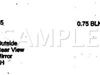 1999 Cadillac Catera  3.0 V6 GAS Wiring Diagram