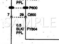 1999 Cadillac Catera  3.0 V6 GAS Wiring Diagram