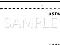 1999 Chevrolet Cavalier  2.2 L4 GAS Wiring Diagram
