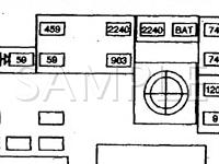 1999 Oldsmobile Intrigue  3.8 V6 GAS Wiring Diagram