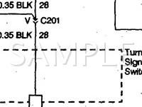 1999 Oldsmobile Intrigue  3.8 V6 GAS Wiring Diagram