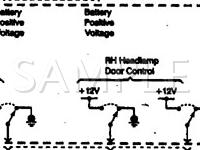 1999 Chevrolet Corvette  5.7 V8 GAS Wiring Diagram