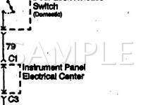 1999 Chevrolet Corvette  5.7 V8 GAS Wiring Diagram